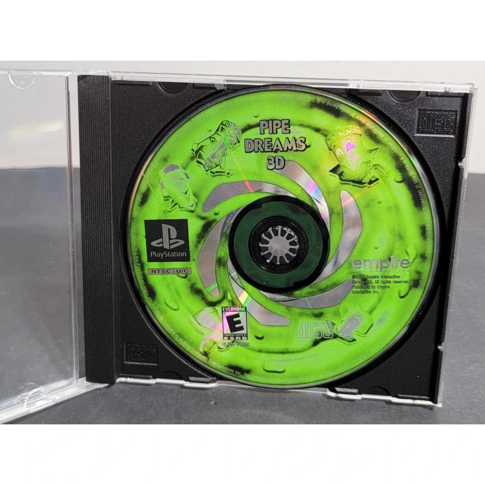 Pipe Dreams 3D Sony PlayStation 1 PS1 Game Disc Only Tested SLUS-01409